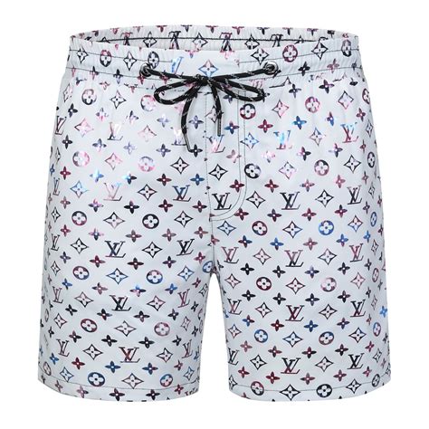 louis vuitton men shorts|Louis Vuitton men's swim trunks.